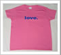 t-shirt pink with navy